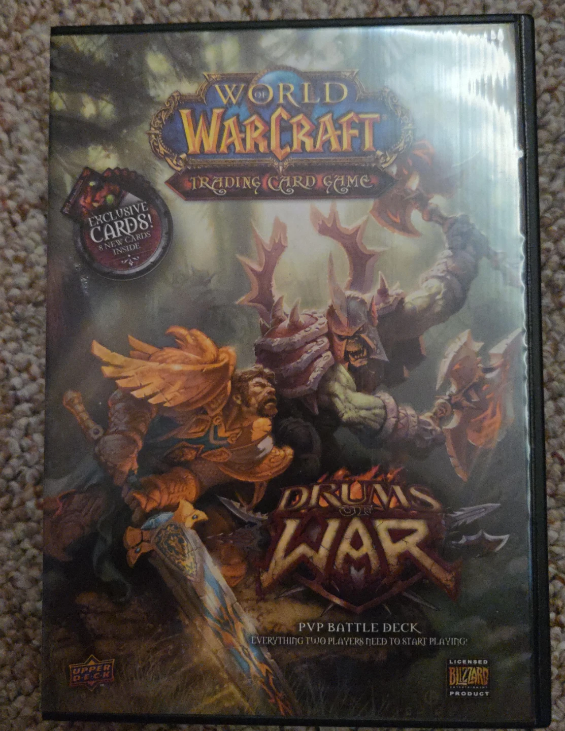 World of Warcraft TCG Drums of War PvP Battle Deck