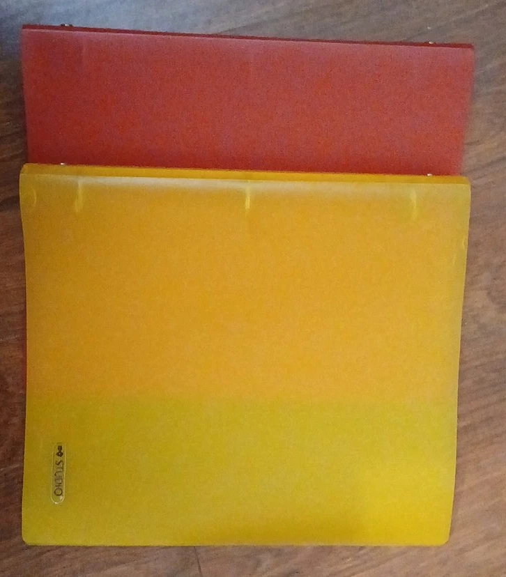 Studio binder folder 2 pack