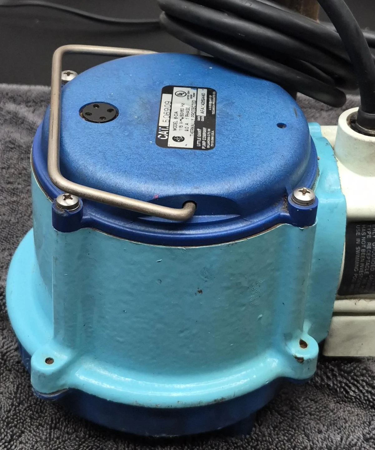 Little Giant 506909 6-CIA Sump Pump