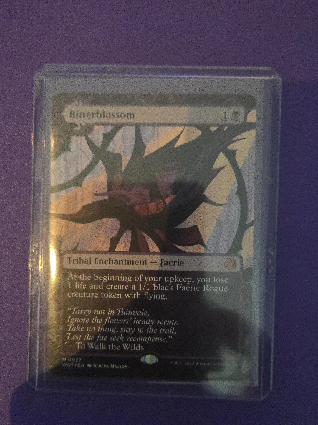 Bitterblossom Magic The Gathering Card