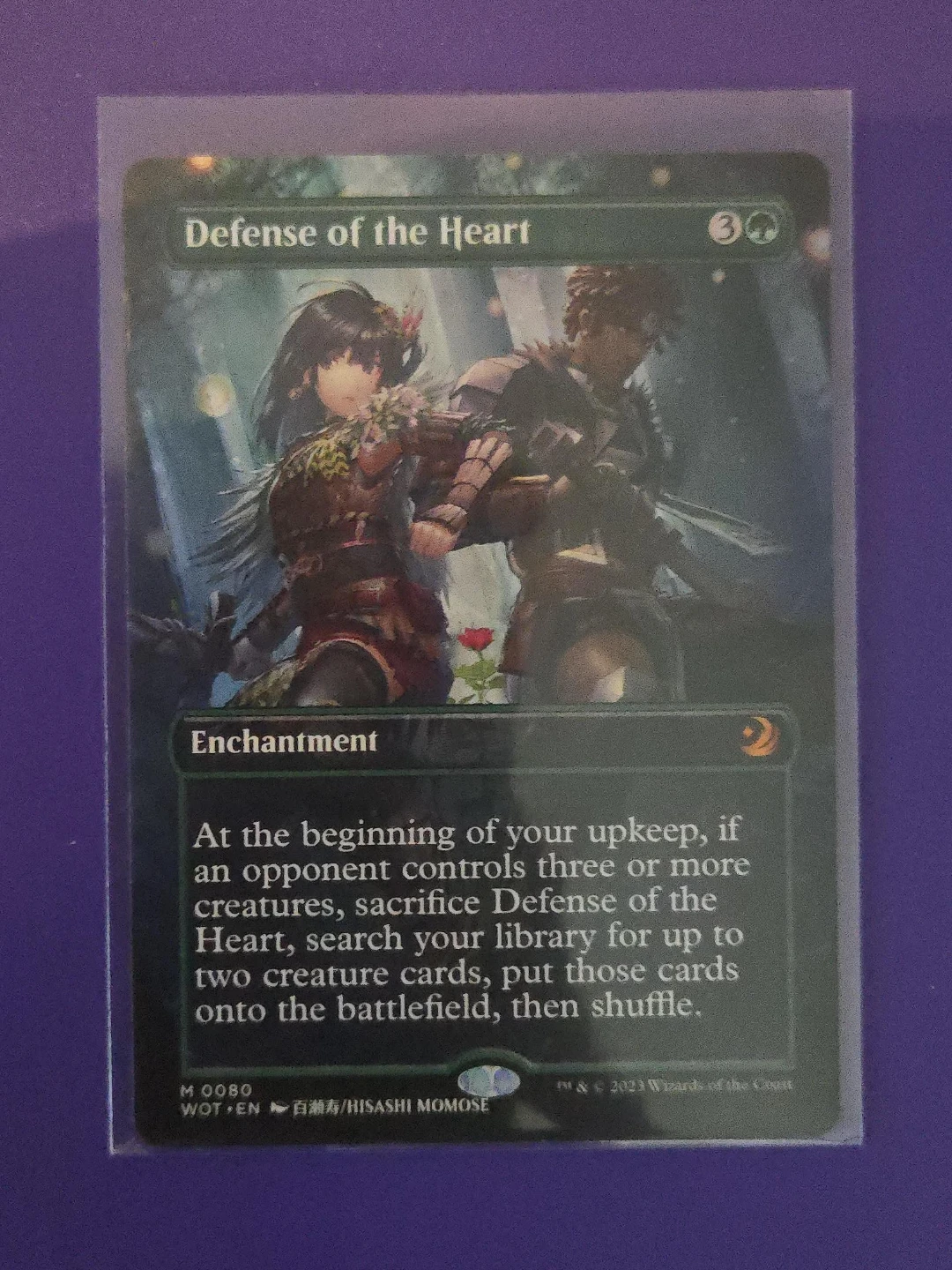 Defense of the Heart Magic The Gathering Card
