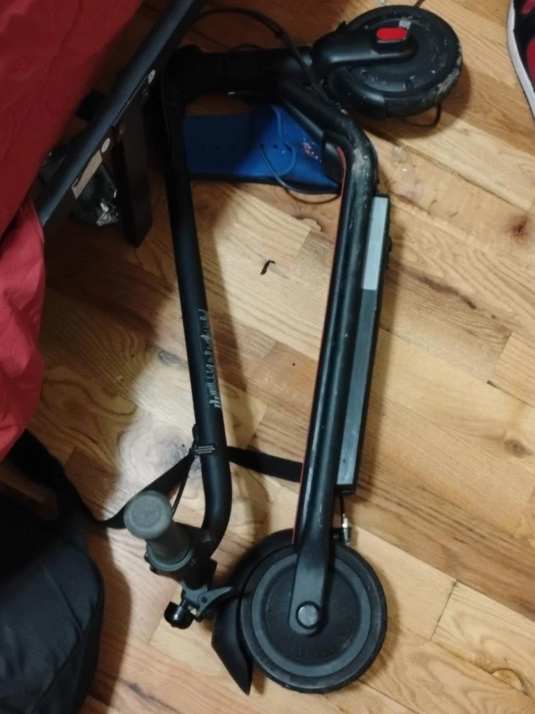Black Electric Scooter