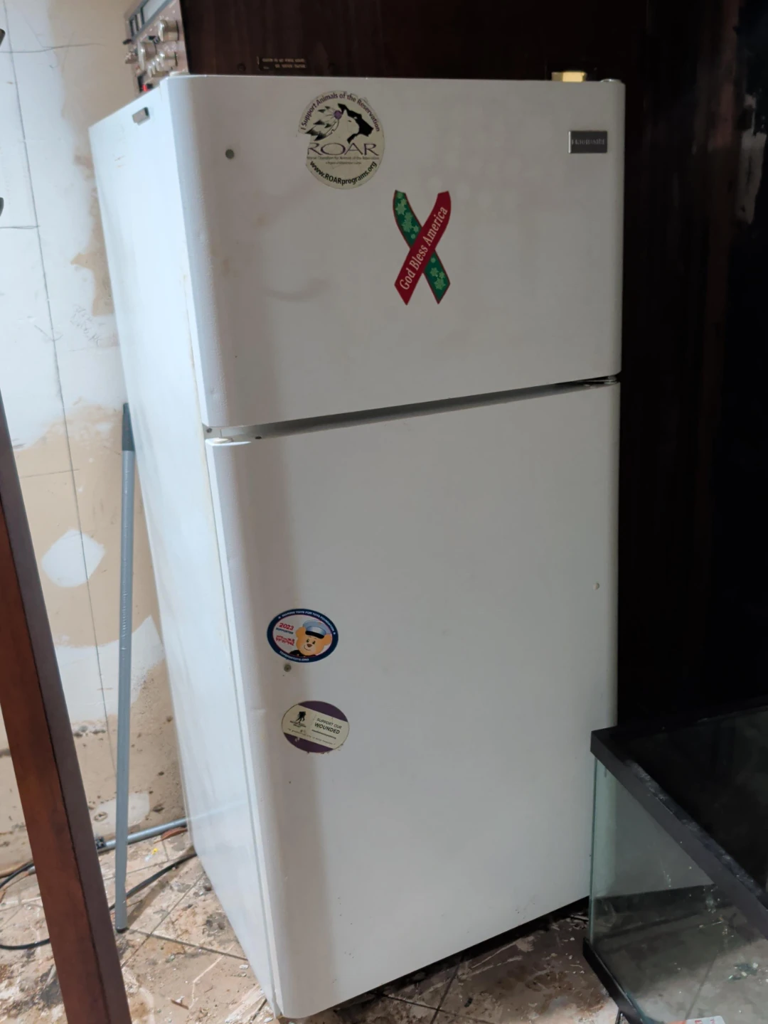 White Frigidaire Refrigerator
