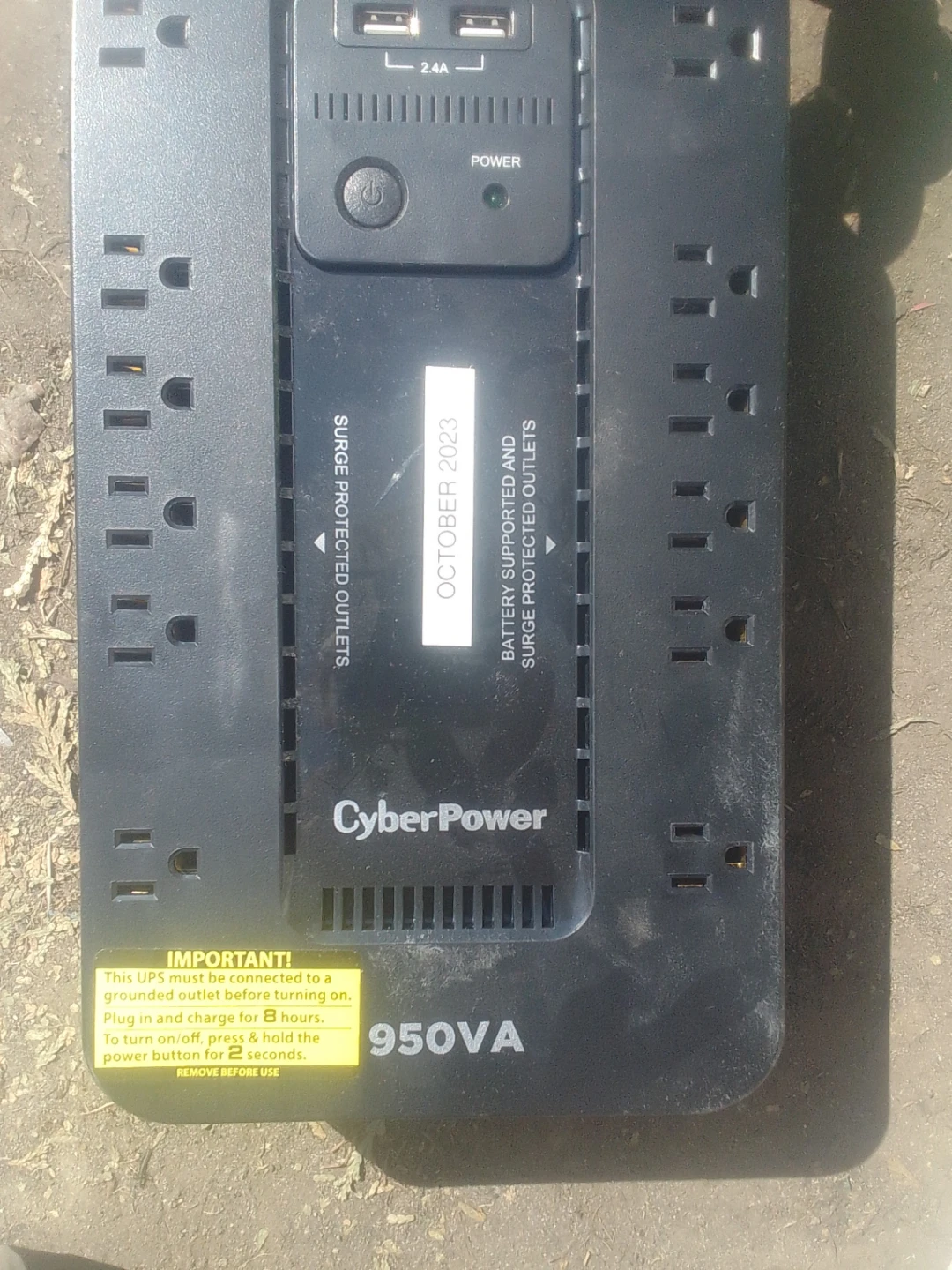 CyberPower 950VA UPS Battery Backup