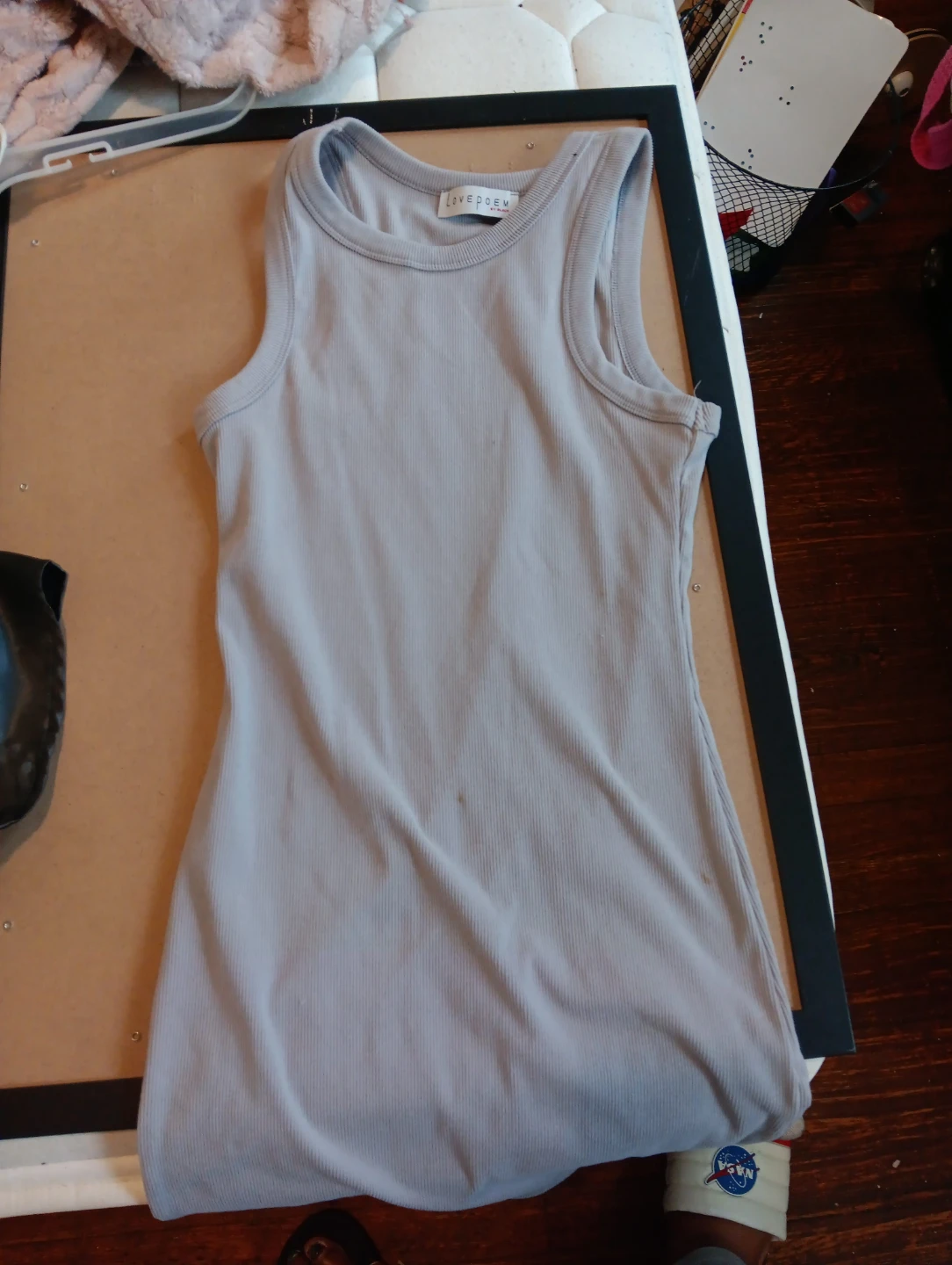 LOVE POEM Ribbed Tank Top