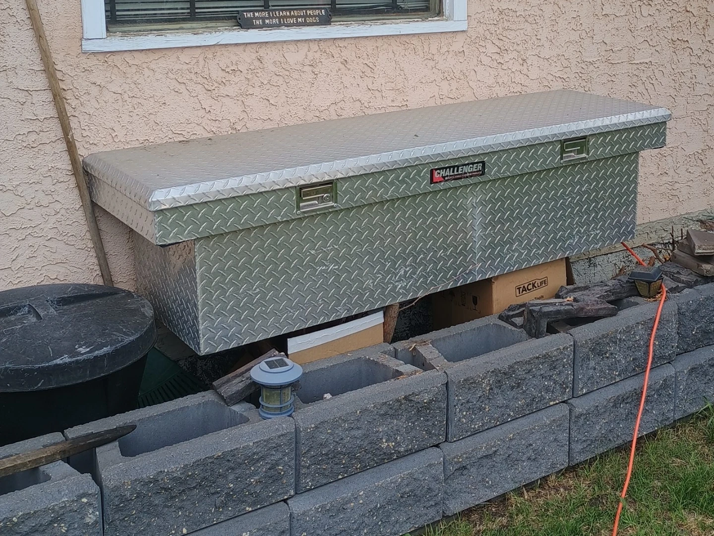 Challenger Aluminum Diamond Plate Truck Box
