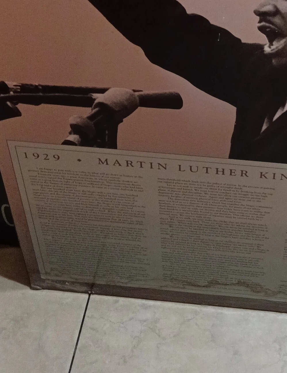 Martin Luther King Jr. "I Have a Dream" Historical Print
