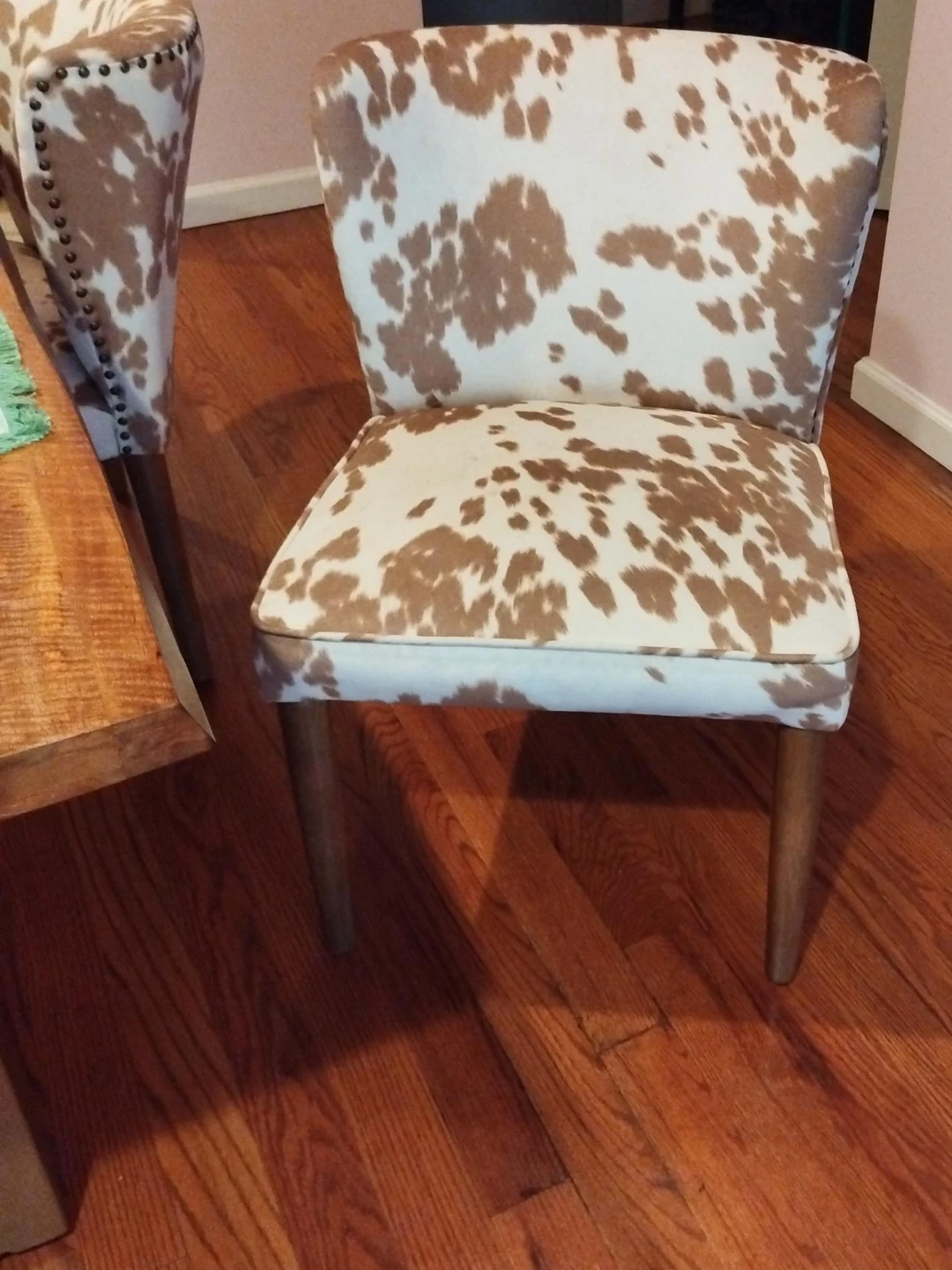 Cow Print Accent Chair (1)