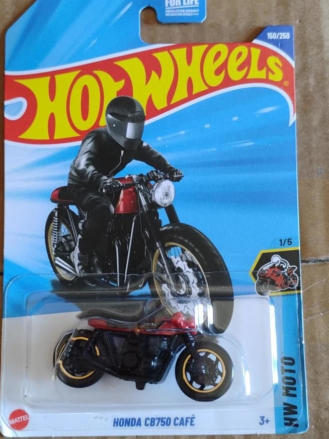 Hot Wheels Honda CB750 Cafe Motorcycle 150/250