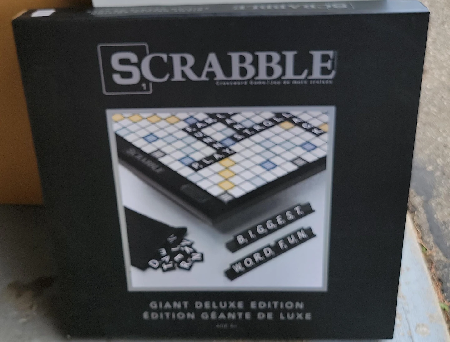Scrabble Giant Deluxe Edition Board Game