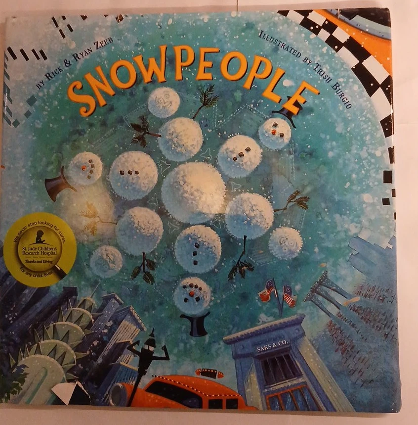 SNOW PEOPLE BOOK SAKS FIFTH AVENUE FIRST EDITION