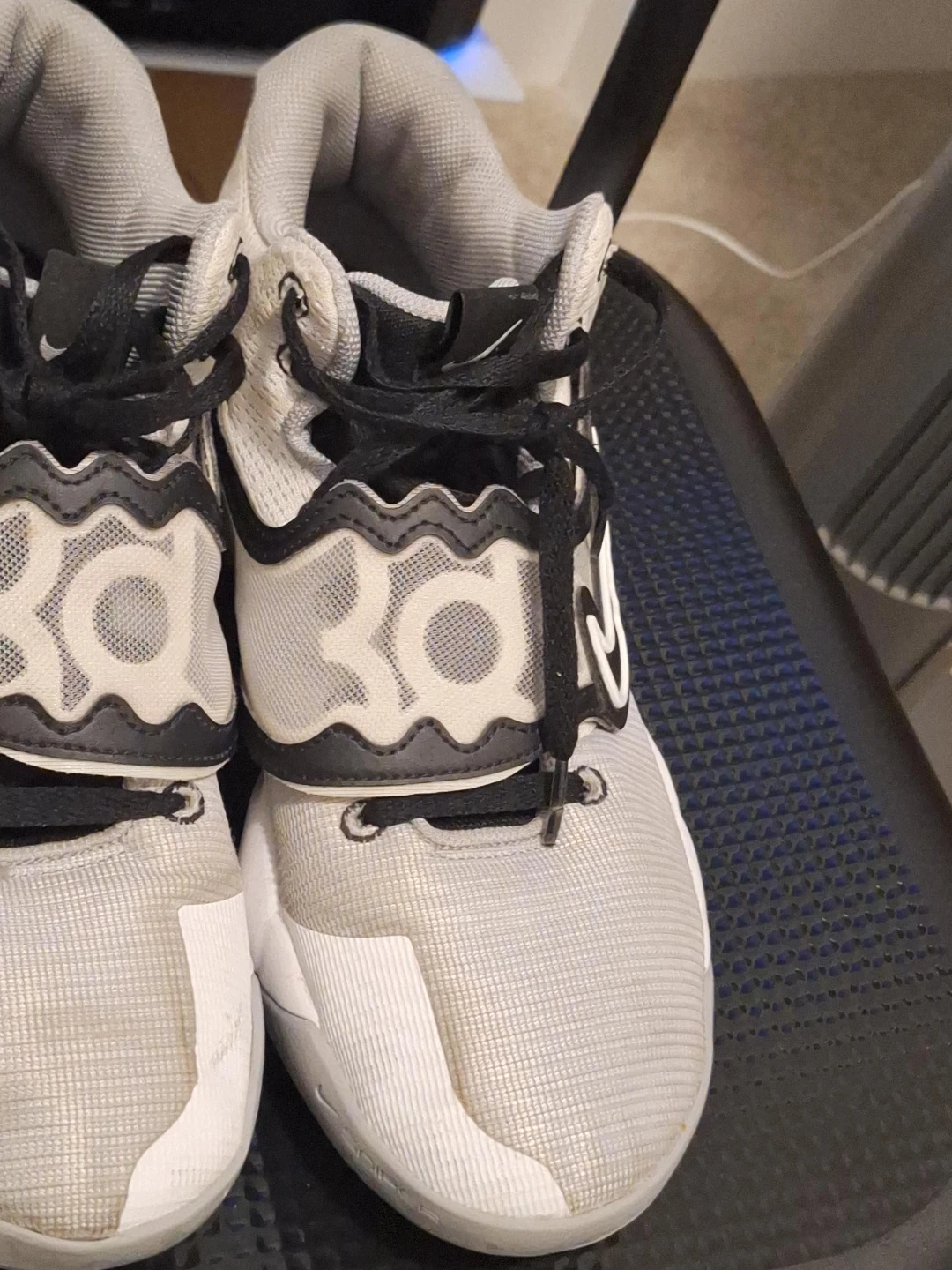 Nike KD Trey 5 IX Men's Basketball Shoes White Grey Black