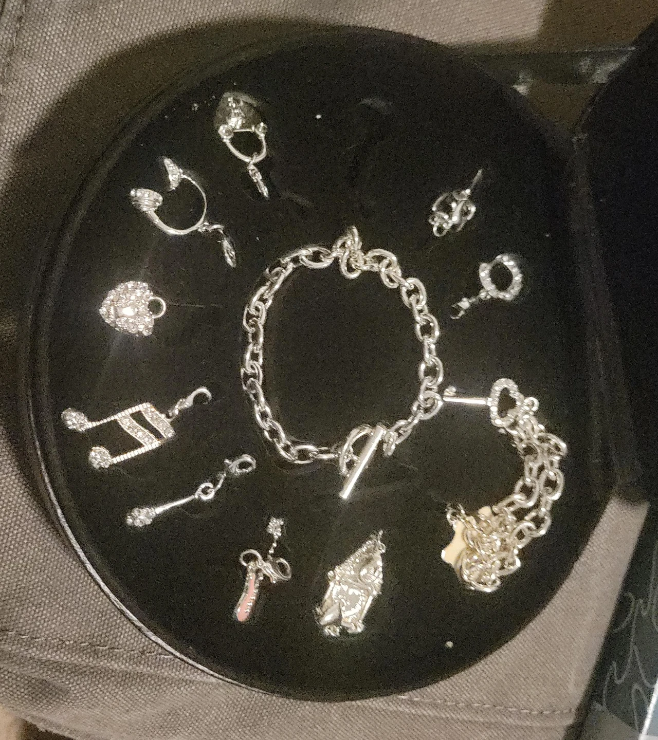 Charm Bracelet with Multiple Charms