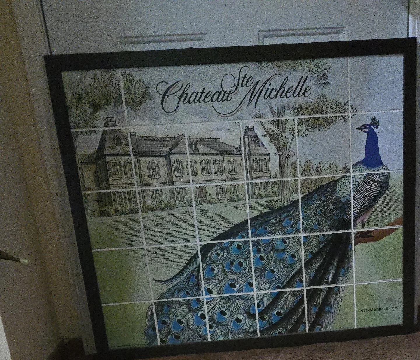 Chateau Ste Michelle Decorative Tile Art