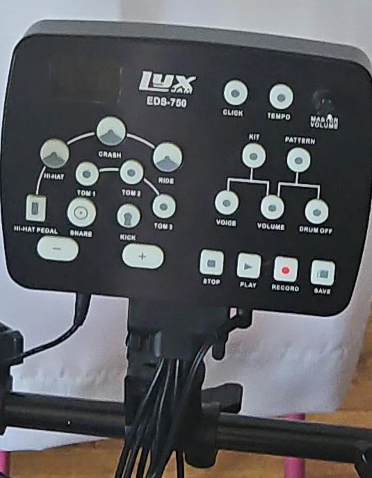 LuxJam EDB-750 Electronic Drum Kit
