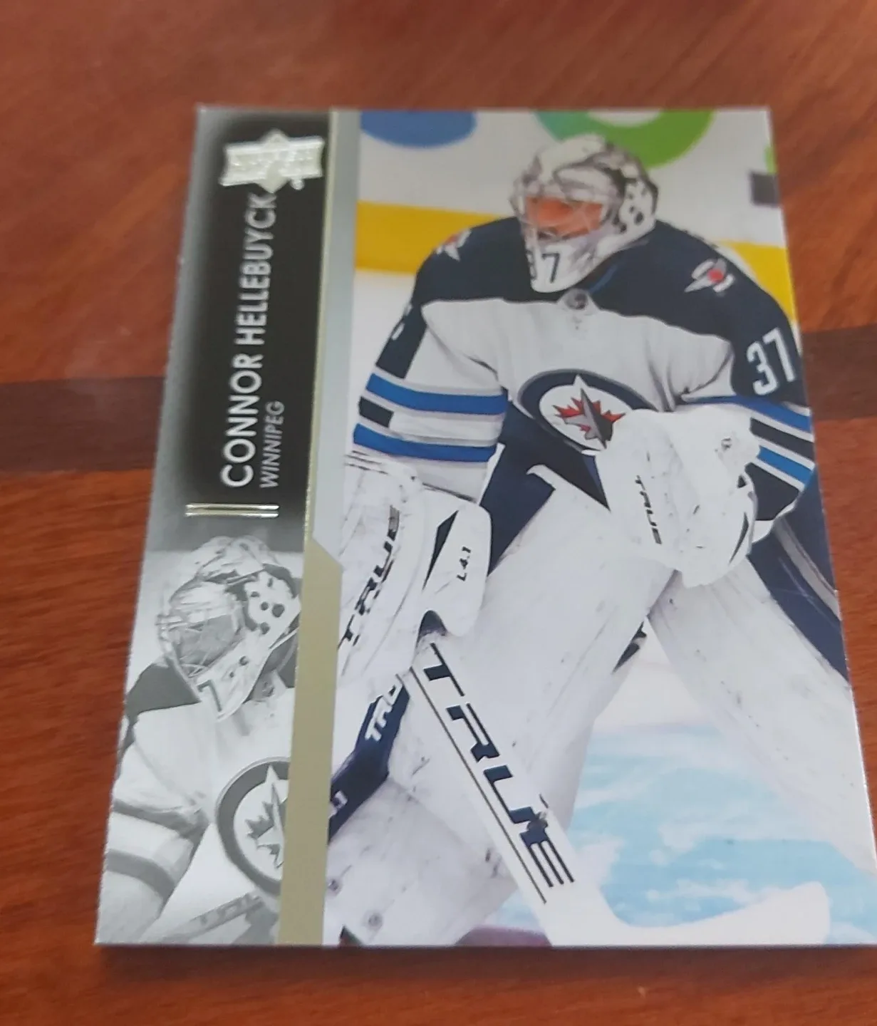 Upper Deck Connor Hellebuyck Hockey Card