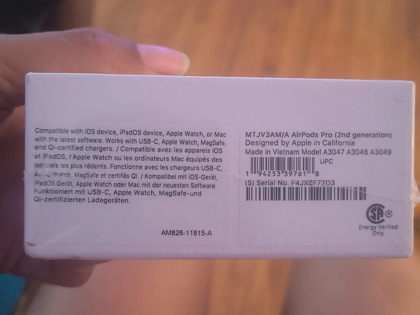 Apple AirPods Pro (2nd generation) MTJV3AM/A