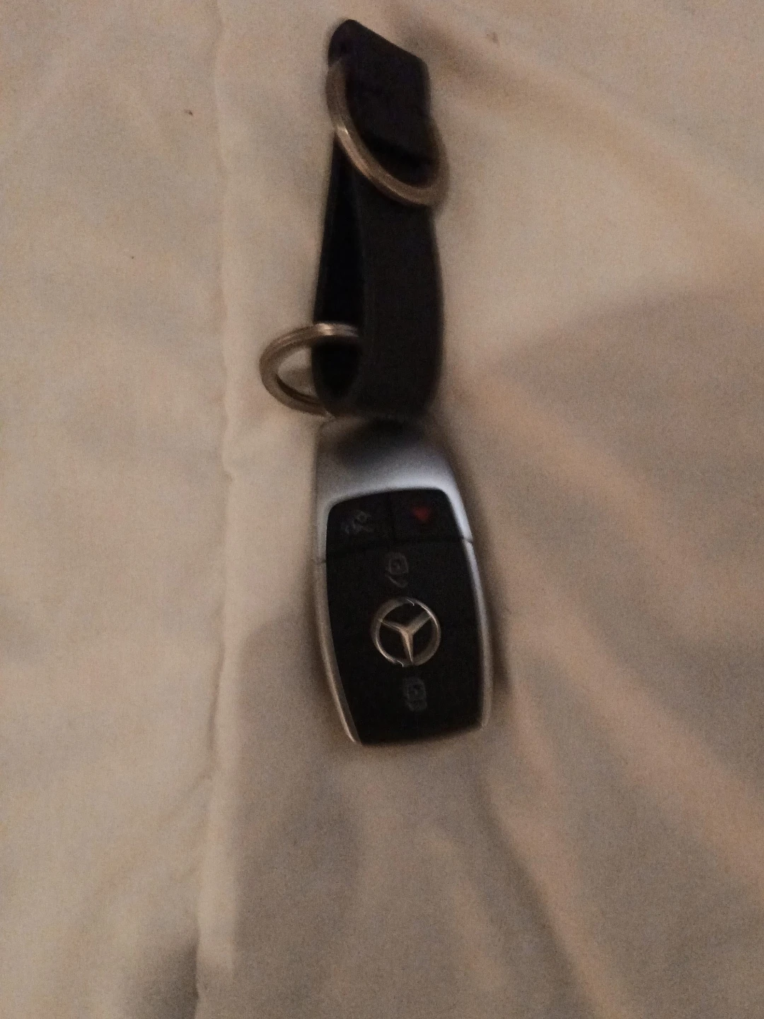 Mercedes-Benz Key Fob with Leather Strap - photo 2