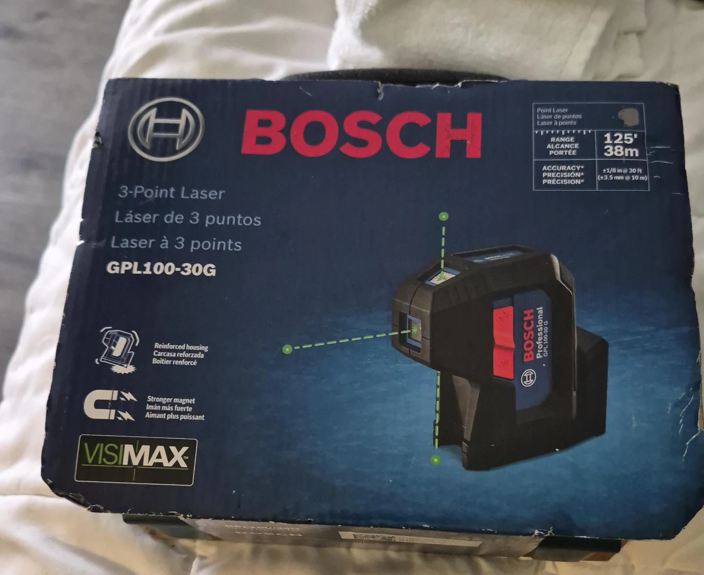 Bosch 3-Point Laser Level GPL100-30G