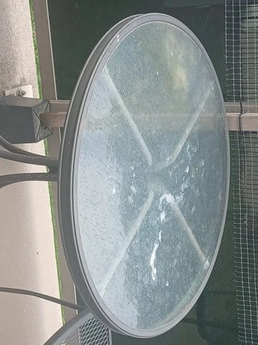 Round Glass Tabletop