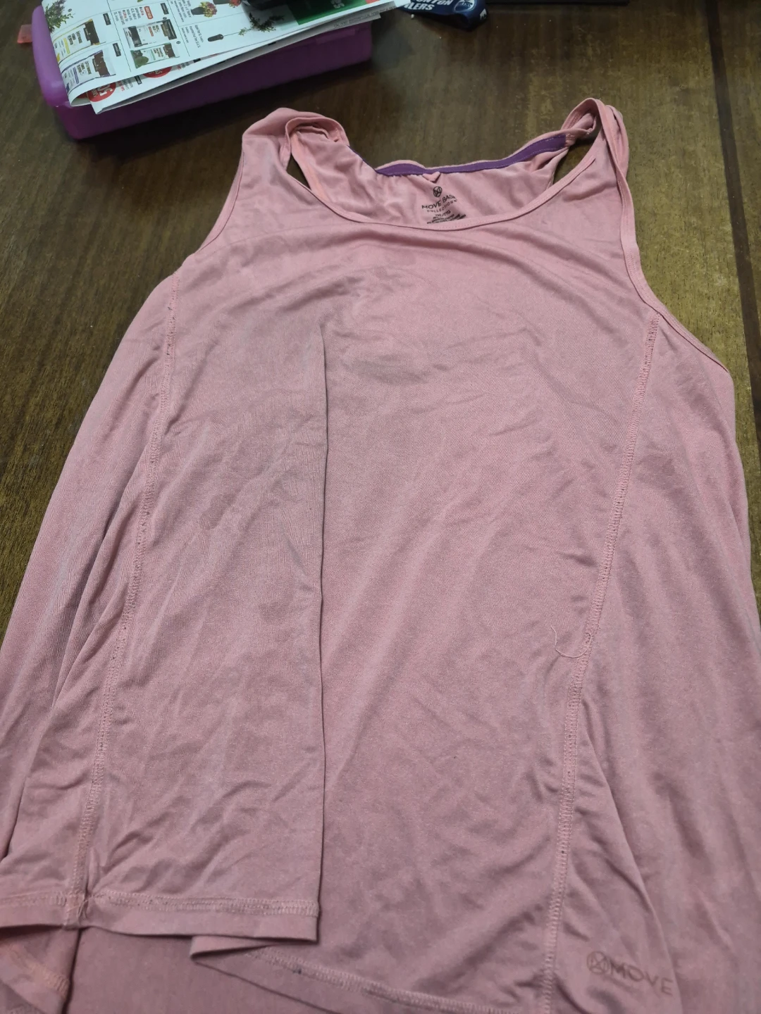 Move Active Tank Top - Pink - Medium