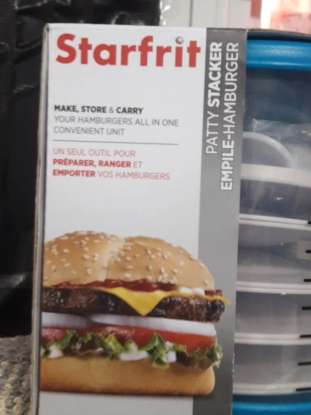 Starfrit Patty Stacker Hamburger Container