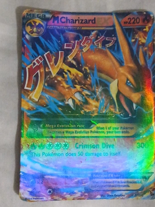 Mega Charizard EX Pokémon Card