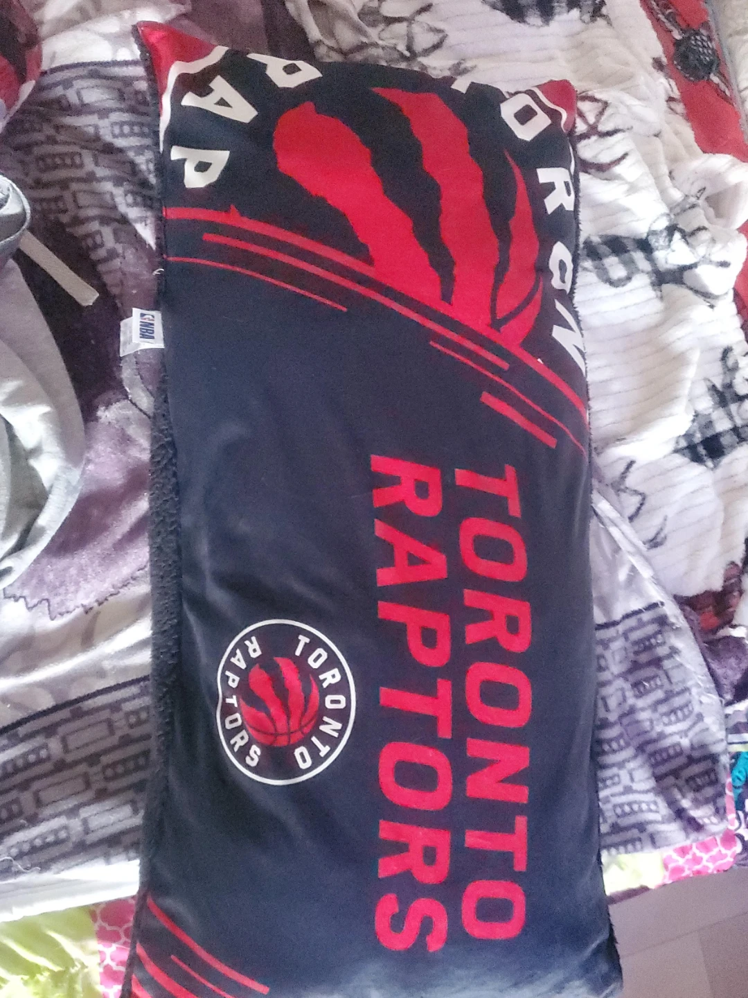 Toronto Raptors Body Pillow