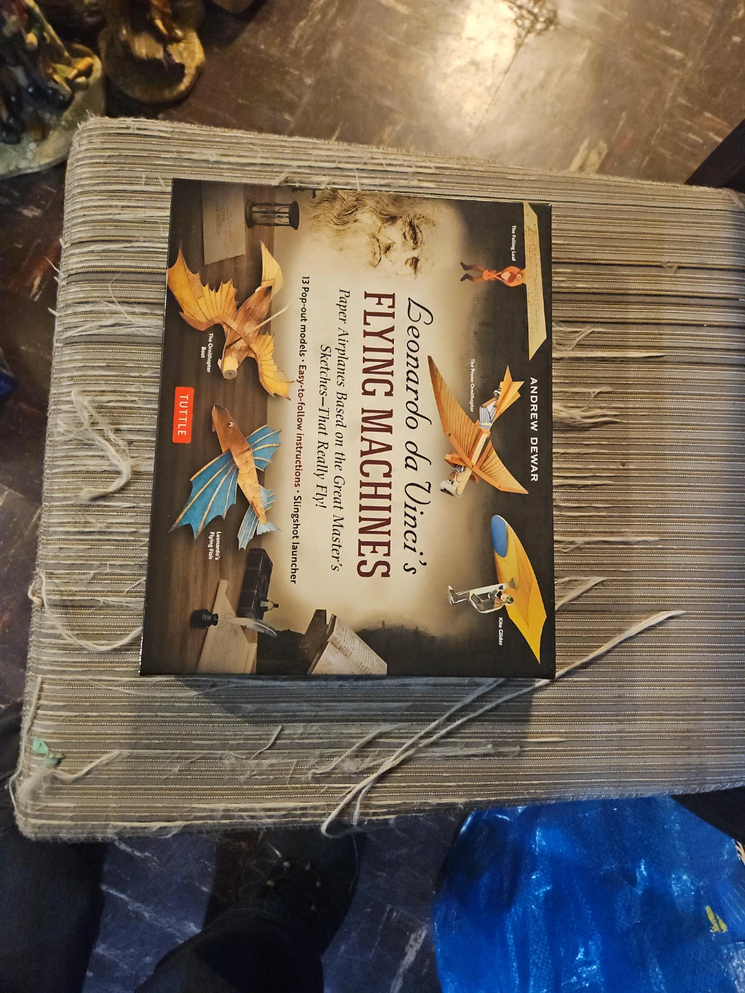 Leonardo da Vinci's Flying Machines Paper Airplanes Kit