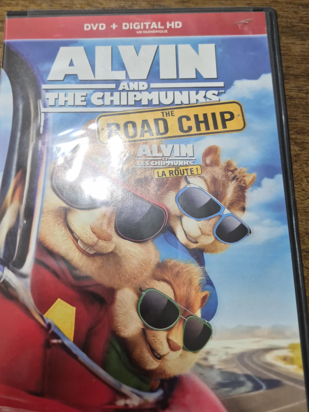 Alvin and the Chipmunks: The Road Chip DVD
