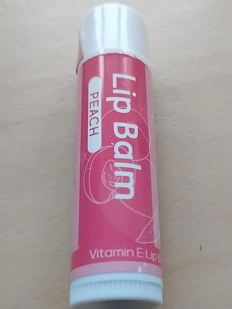 Lip Balm Peach Vitamin E