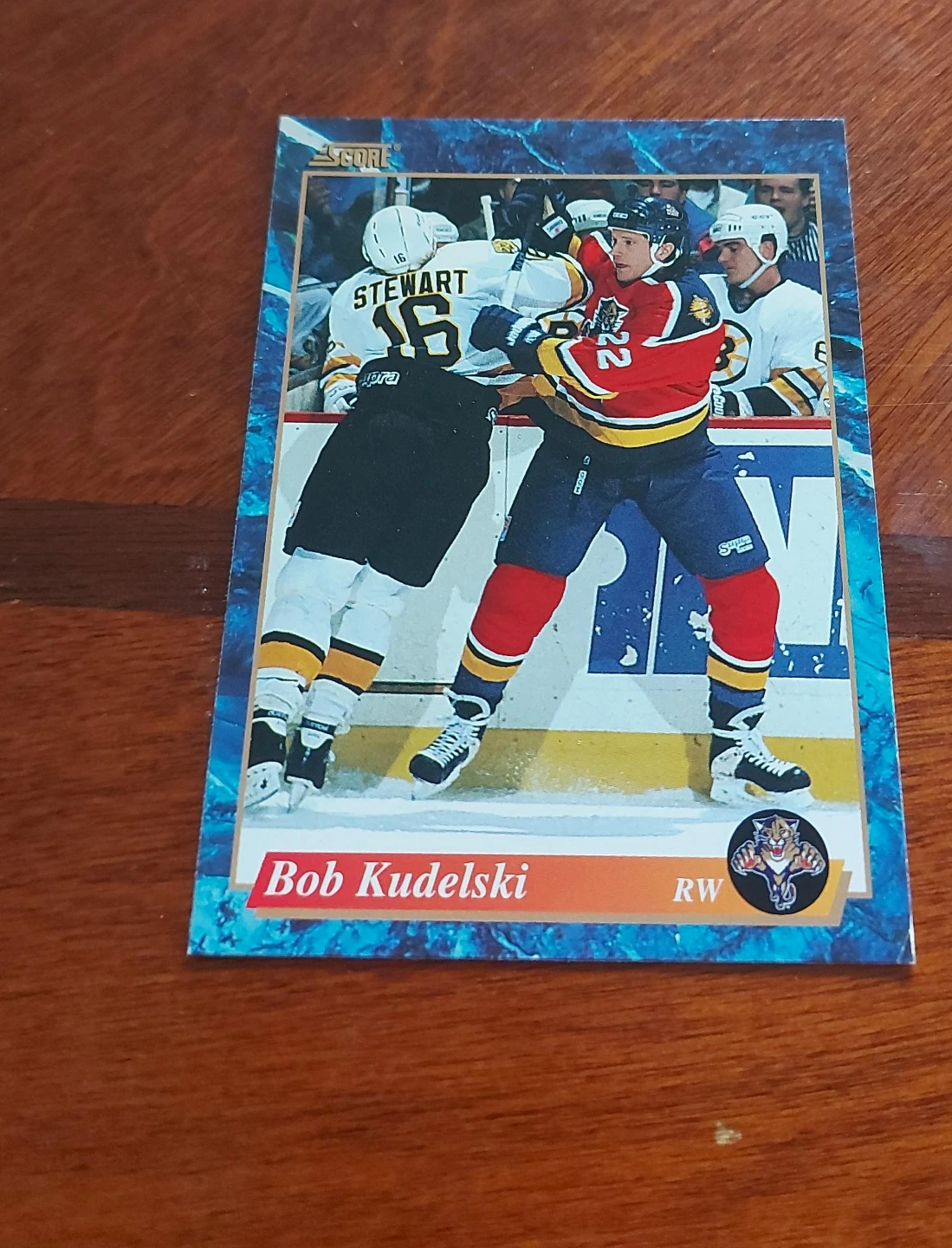 1990-91 Score Bob Kudelski Hockey Card