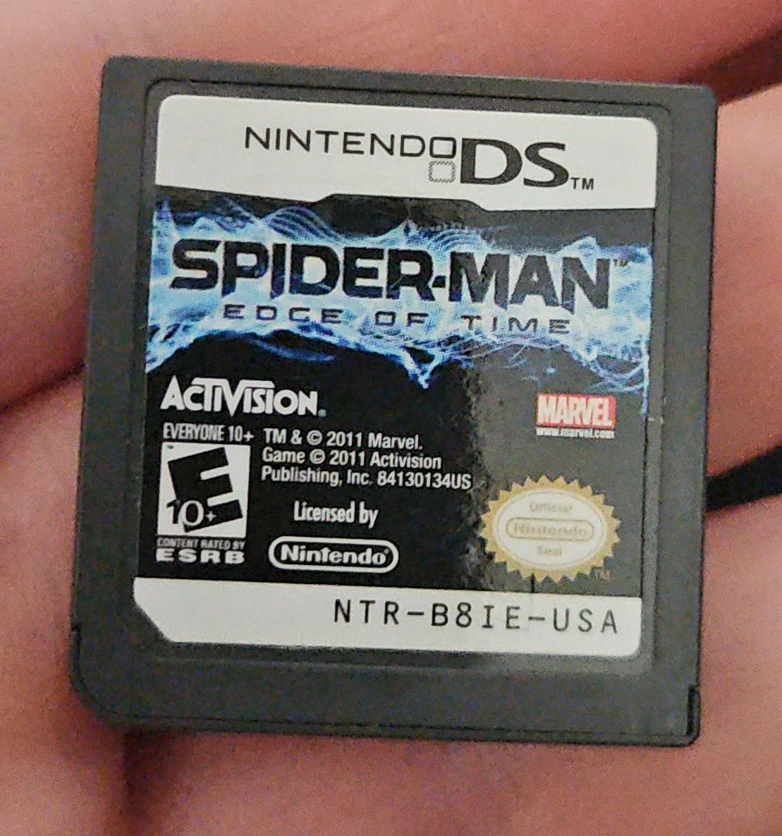 Spider-Man: Edge of Time Nintendo DS Game