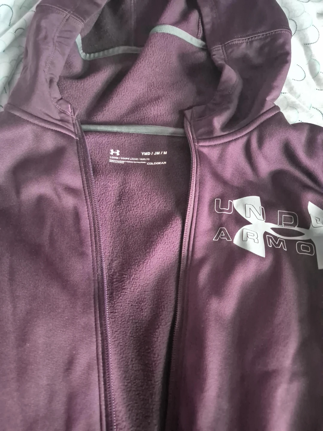 Under Armour Zip-Up Hoodie - Youth Medium