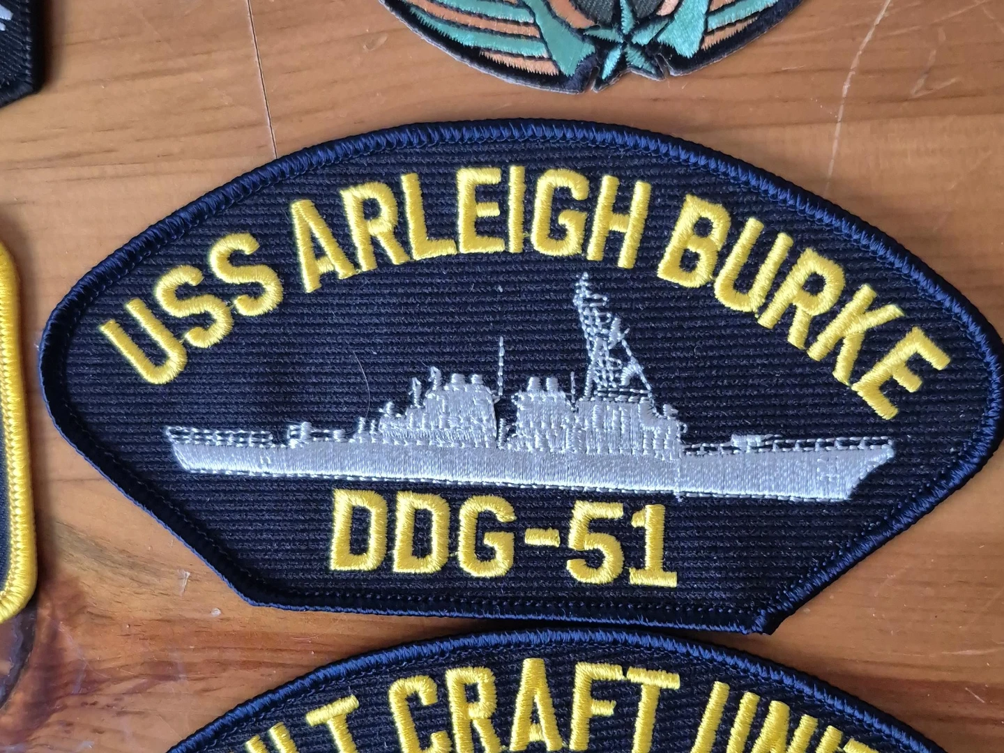 USS Arleigh Burke DDG-51 Embroidered Patch