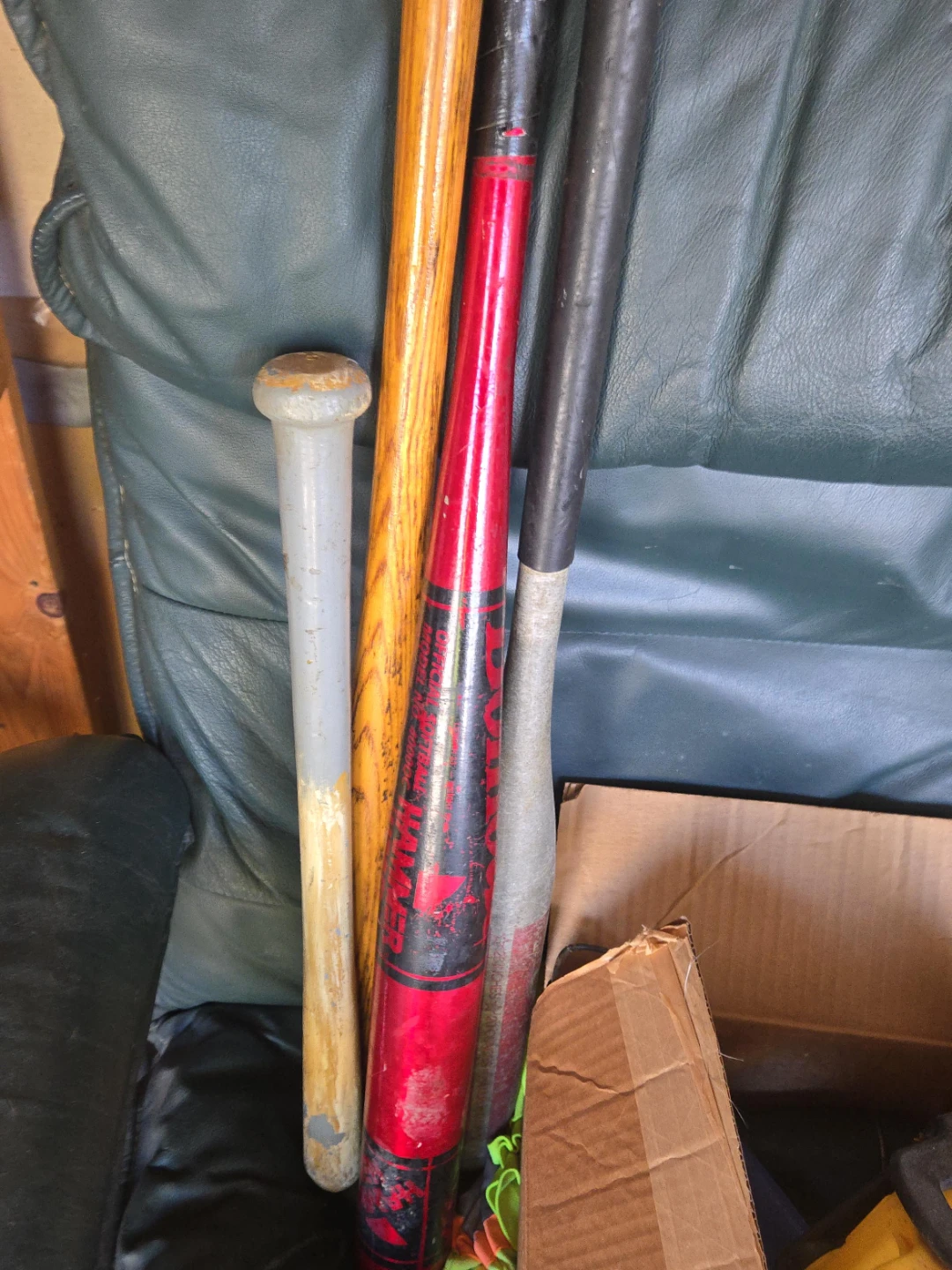 Assorted Baseball Bats