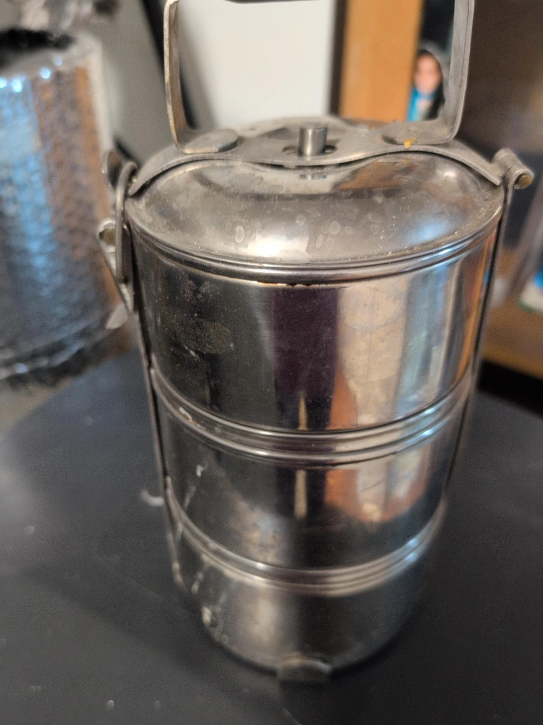 Stainless Steel 3-Tier Tiffin Carrier