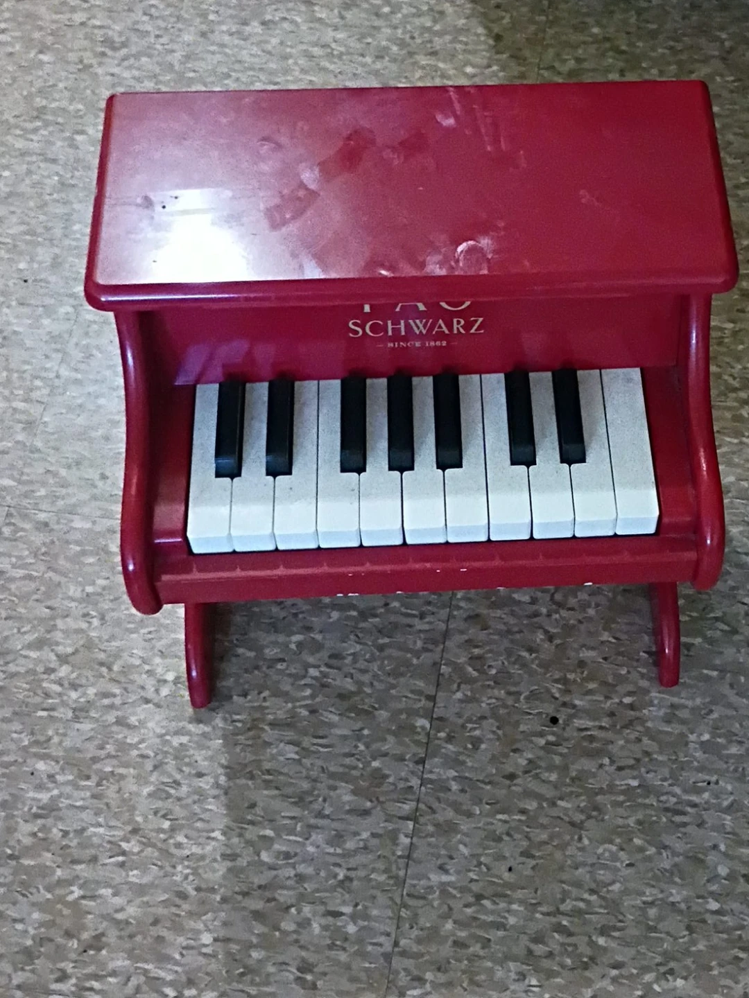 FAO Schwarz child's piano