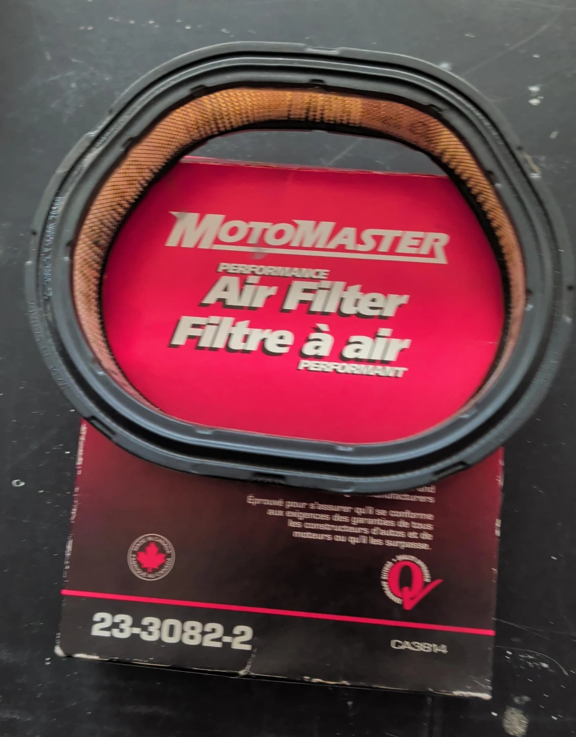 Motomaster Performance Air Filter 23-3082-2