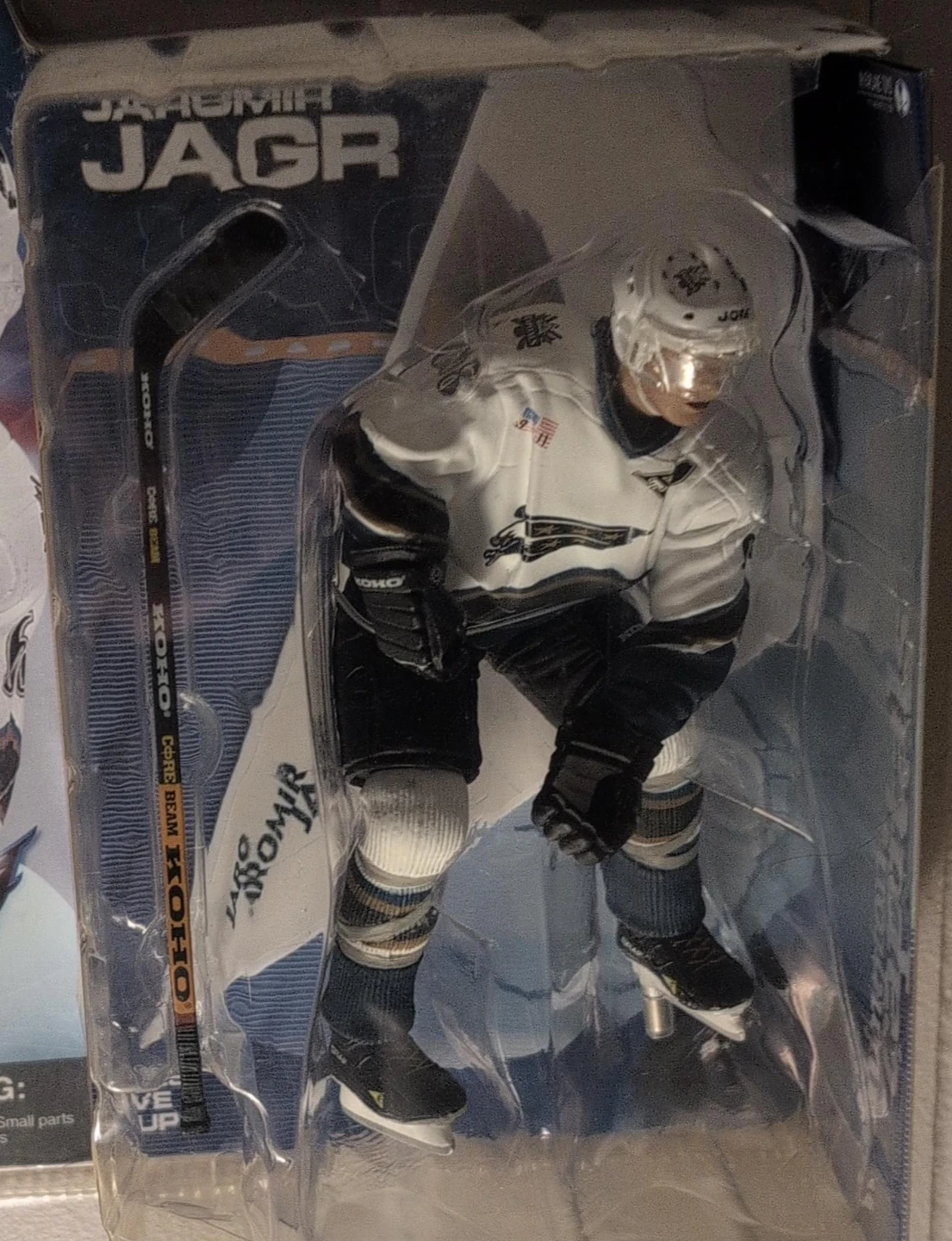 Jaromir Jagr Hockey Action Figure with Stick