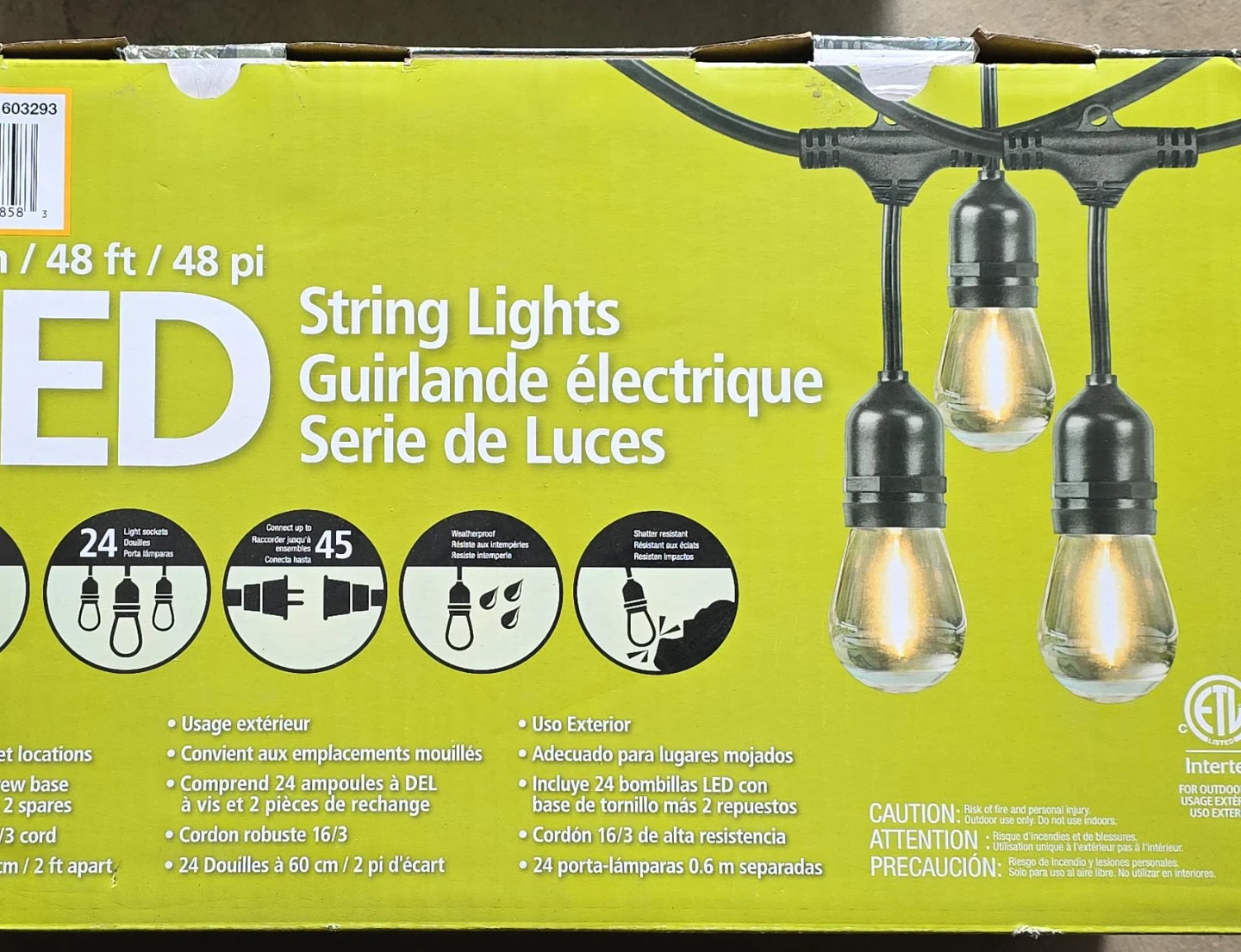 String Lights - 48 ft