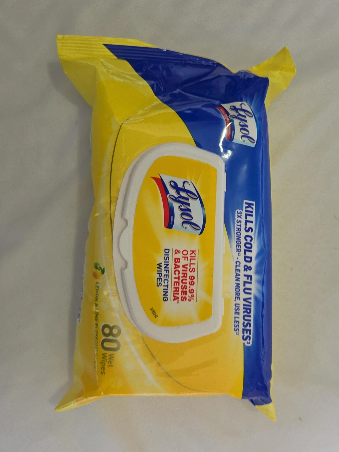 Lysol Disinfecting Wipes - Lemon & Lime Scent