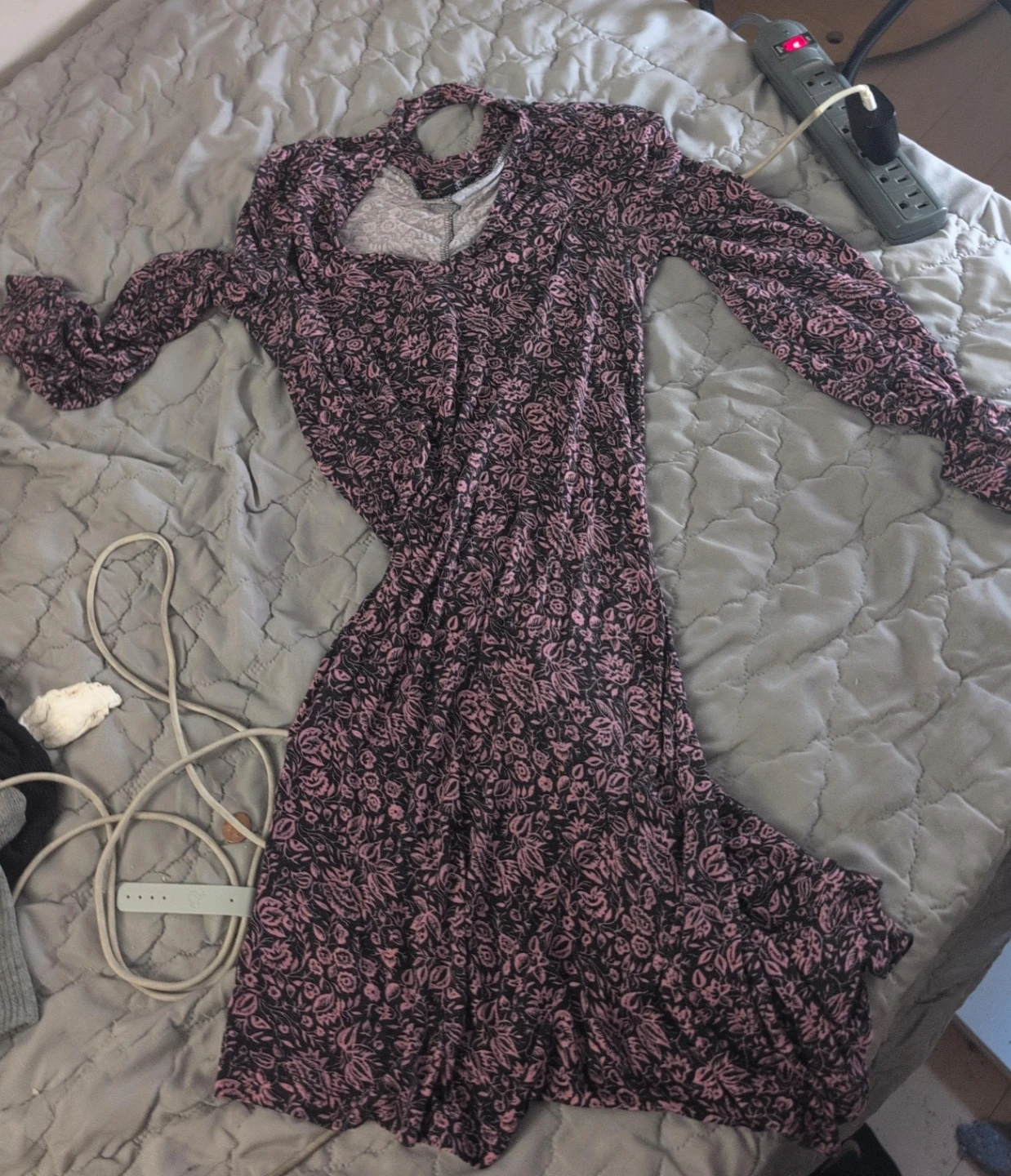Women's Floral Print Maxi Dress
