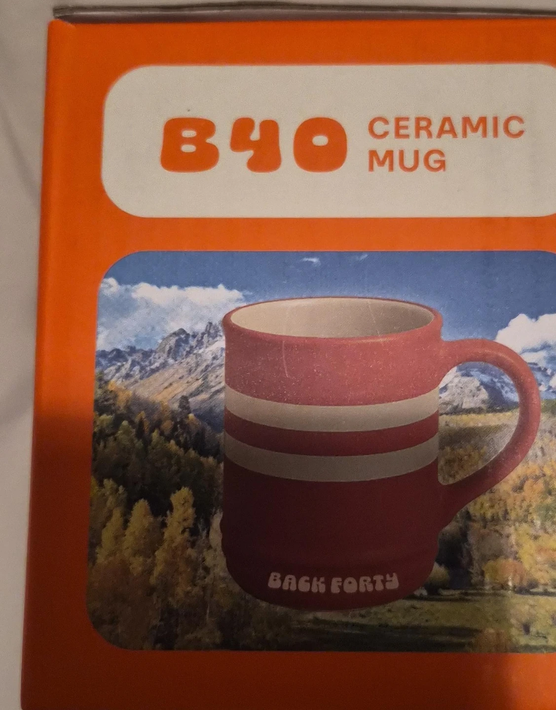 Back Forty Ceramic Mug