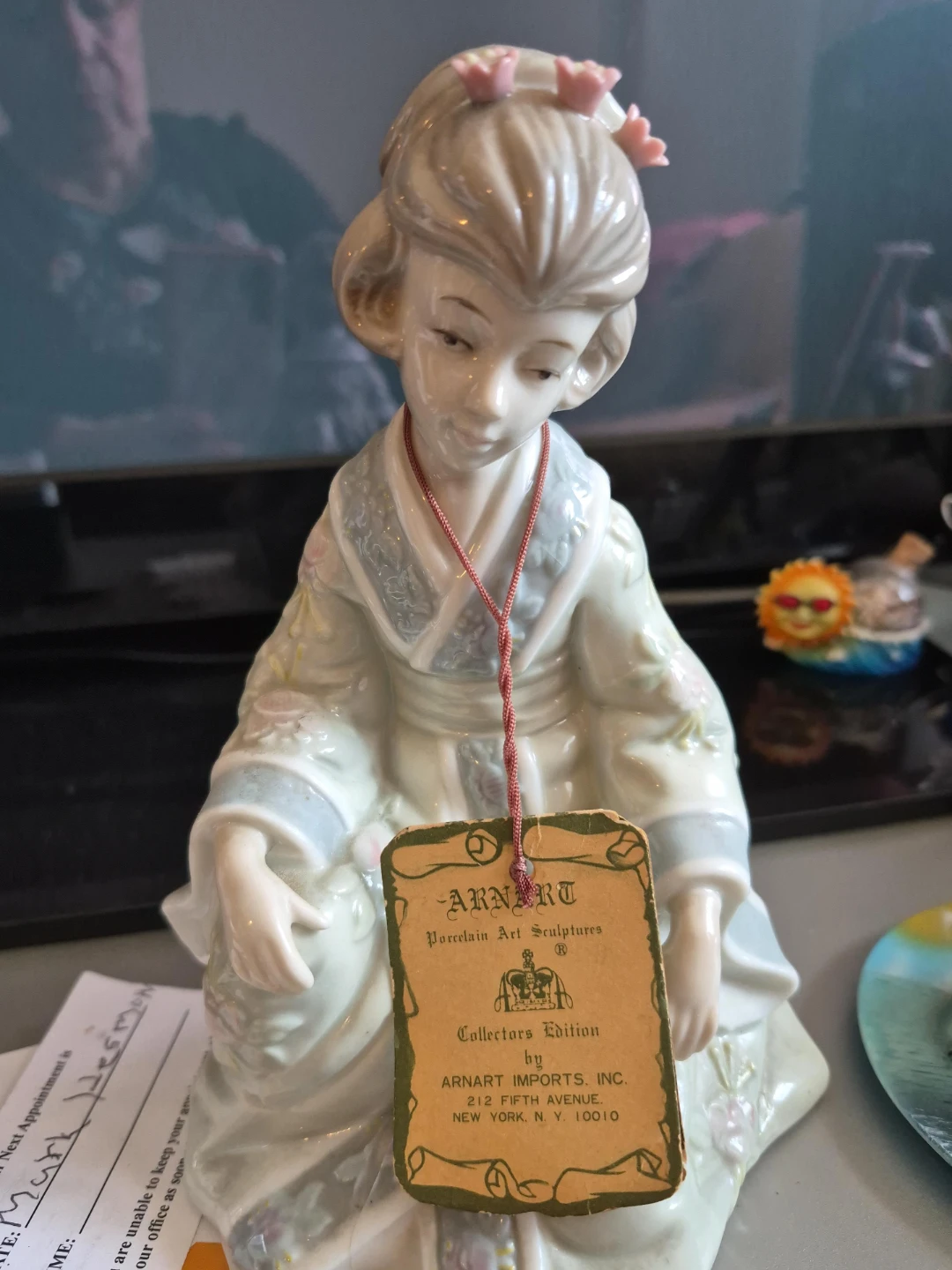 Arnart Porcelain Art Sculptures Collector's Edition Figurine