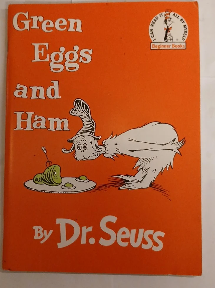 Green Eggs and Ham Book by Dr. Seuss