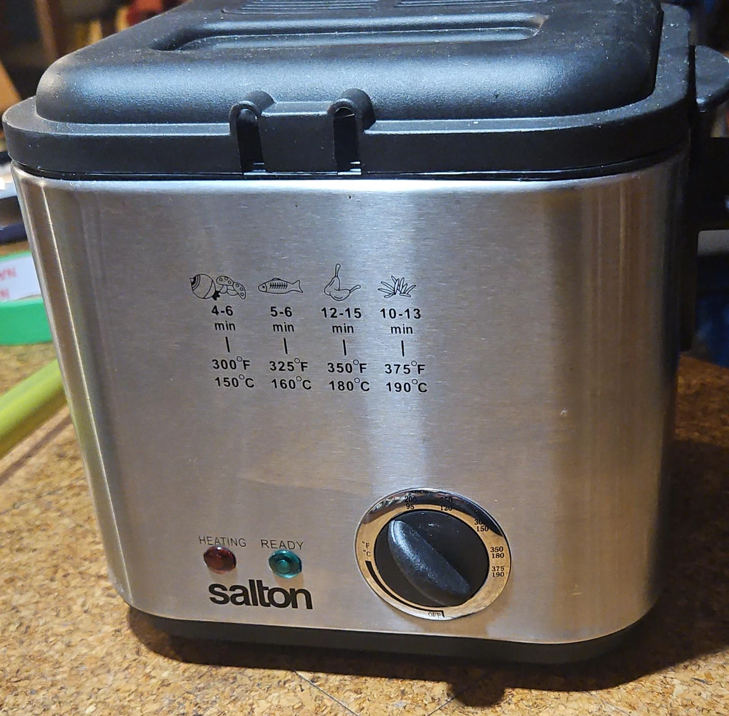 Salton Stainless Steel Deep Fryer