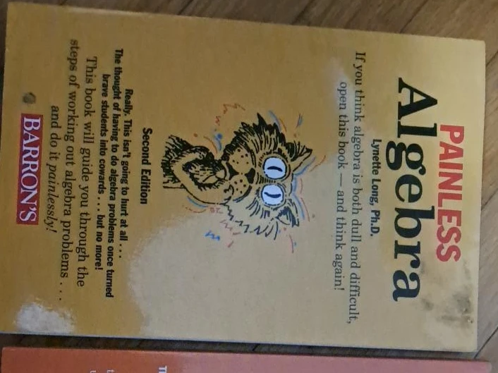 Barron's Painless Algebra Second Edition Book