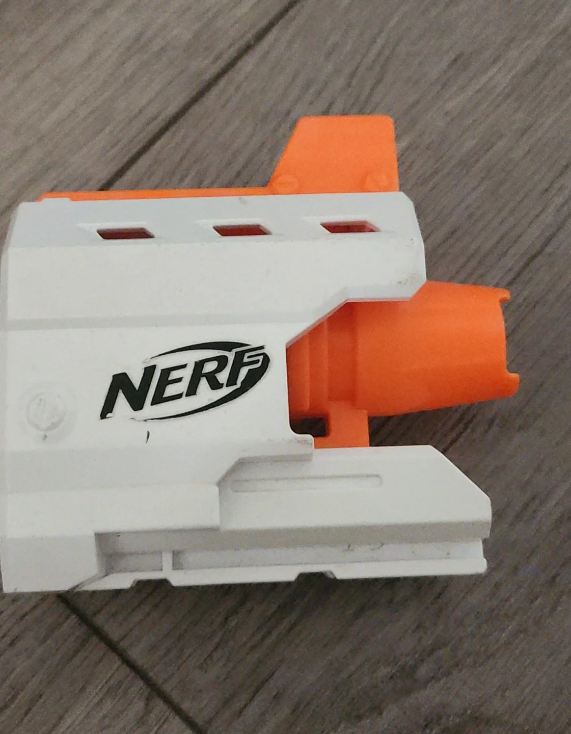 Nerf modulus barrel attachment