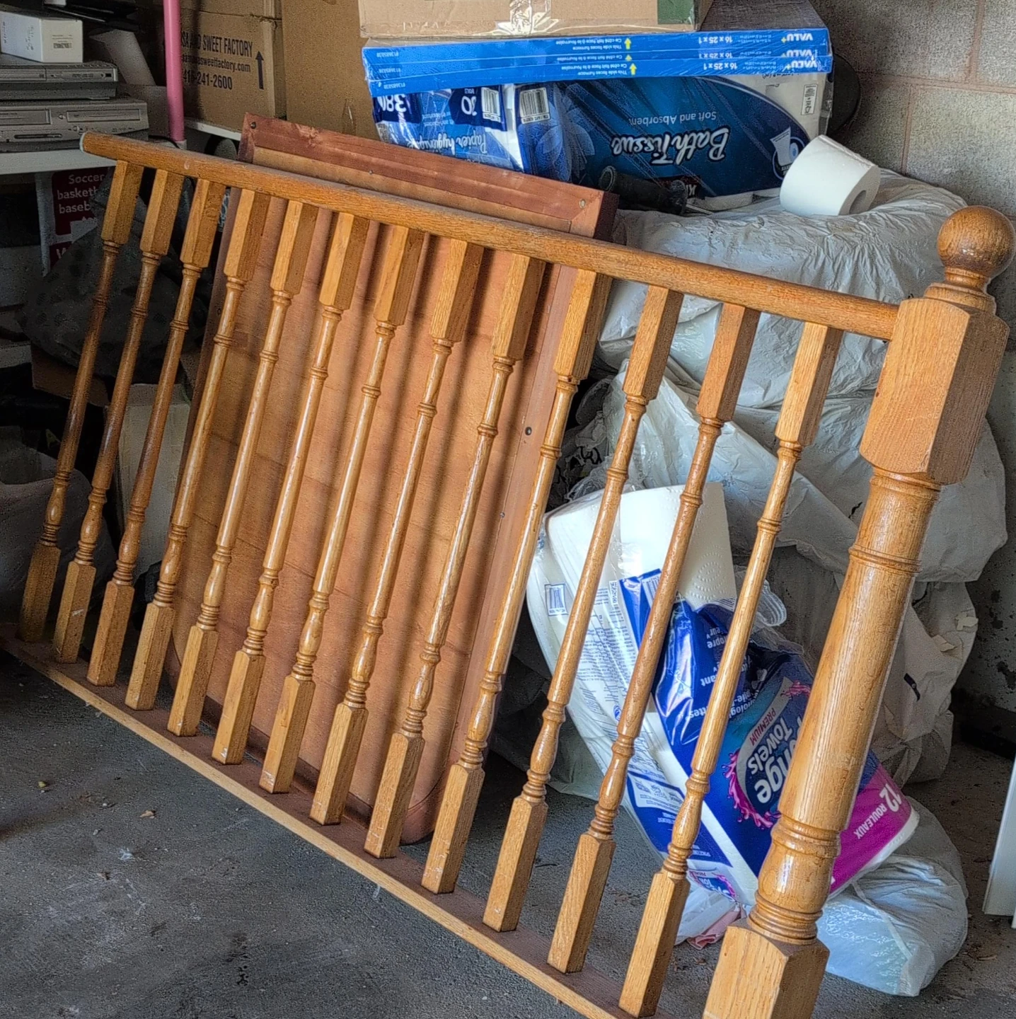 Wooden Stair Railing